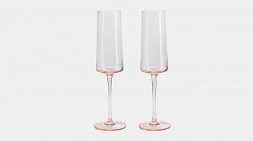 Набор бокалов для шампанского 2 шт. Air ribby Macchiato